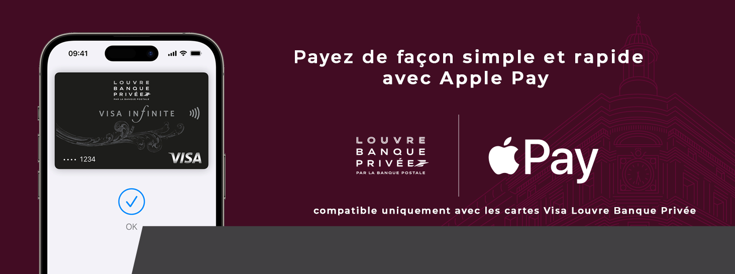 Louvre Banque Privée - Apple Pay